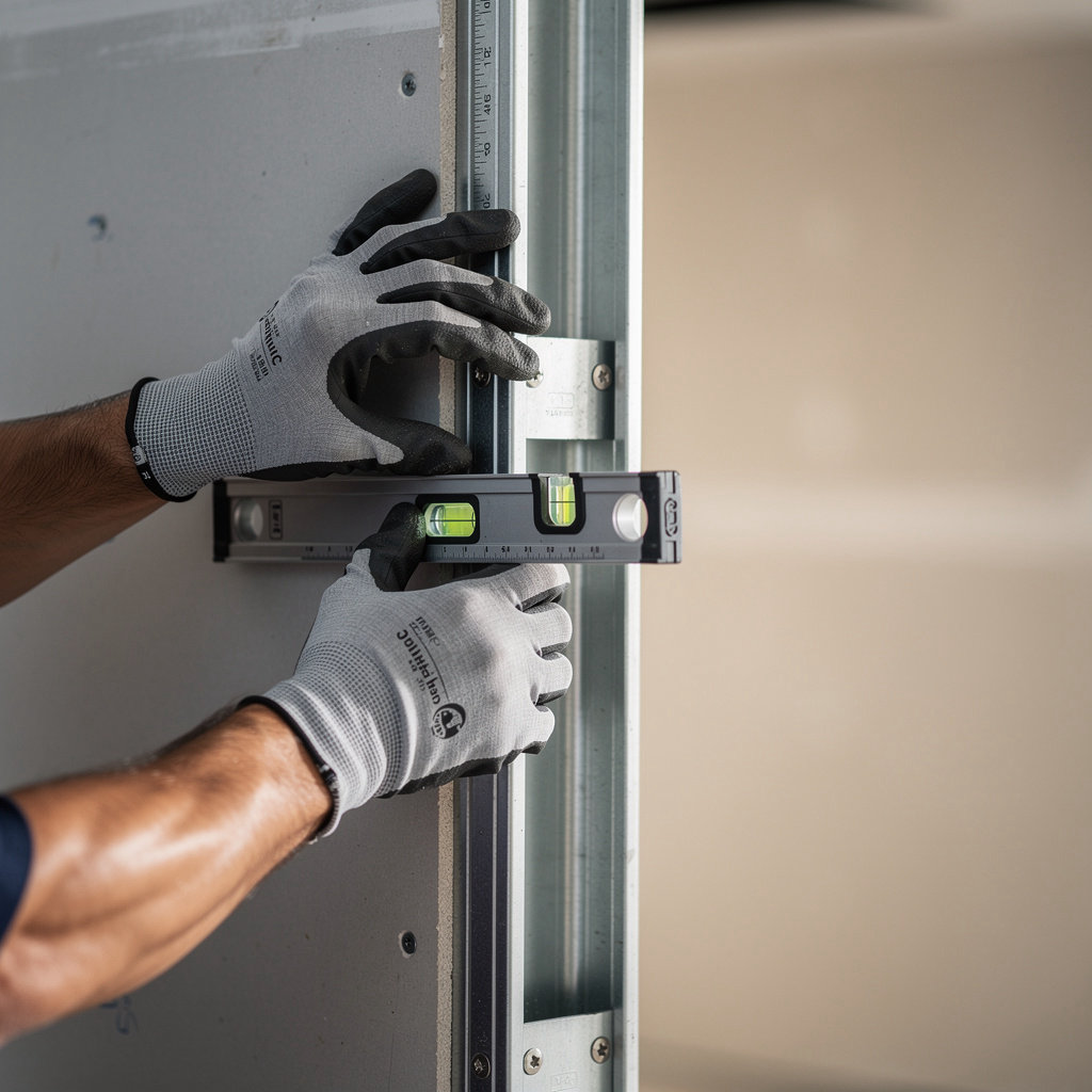 PRIDE CONSTRUCTION OF SAN DIEGO commercial construction team working on a modern office build-out in San Diego